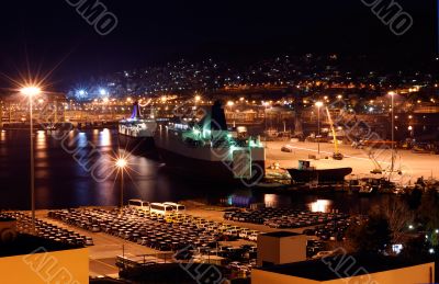 The port of Piraeus