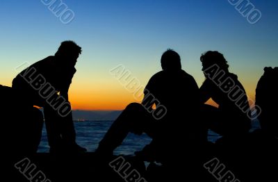 Three friends