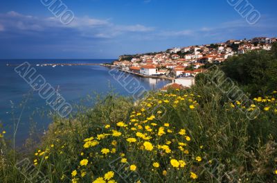 The town of Koroni, southern Greece