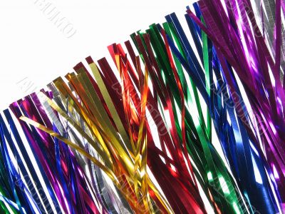 Colorful party whistles