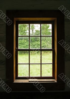 From the window of an old house