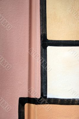Abstract painting detail