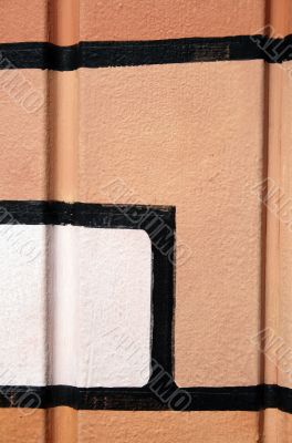 Abstract graffiti detail