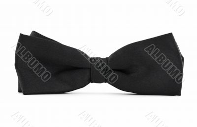 Black bow tie
