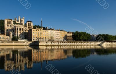 The city of Lyon, France