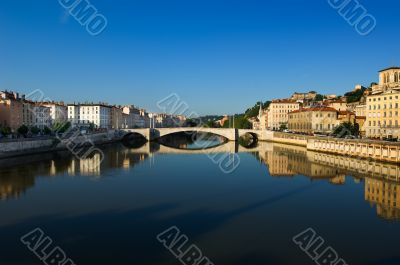 The city of Lyon in France