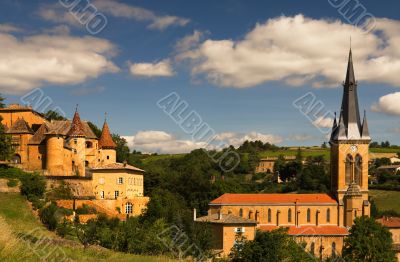 Beaujolais scenery