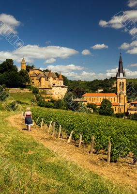 Beaujolais girl