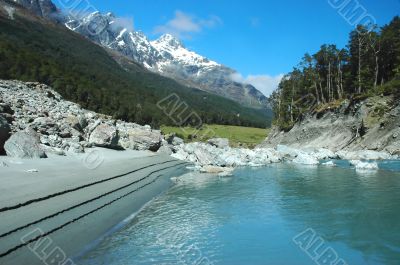 Untouched world - mountain river