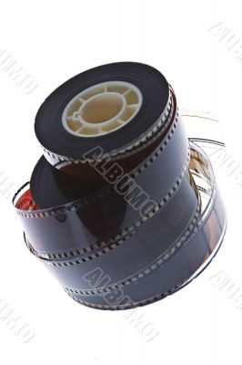 35 mm film reels vertical