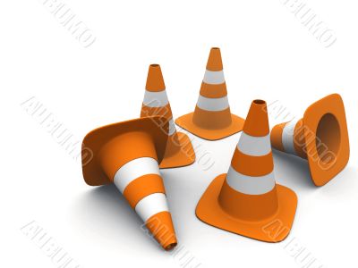 Cone pins