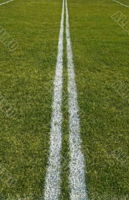 Boundary lines of a playing field