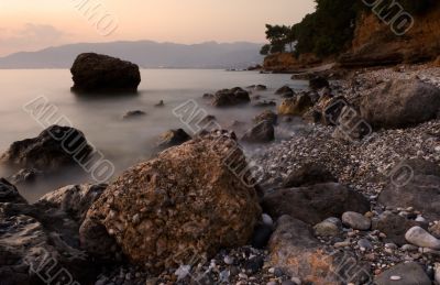 Mediterranean seascape