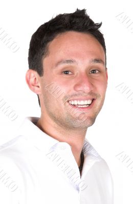 happy guy portrait