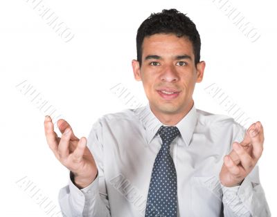 confused business man