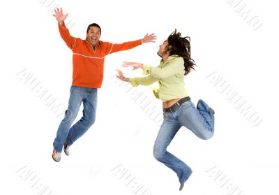couple jumping 2