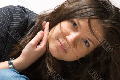 beautiful young woman