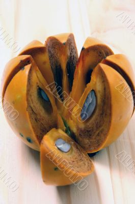 Persimmon isolated in white background