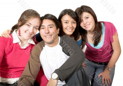 happy friends