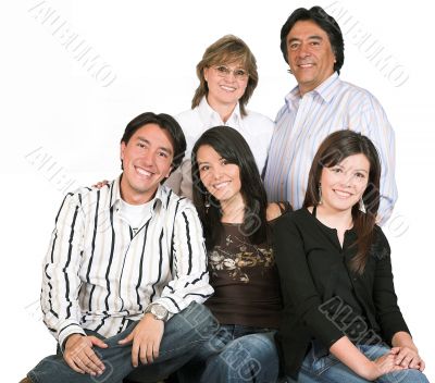 beautiful family portrait
