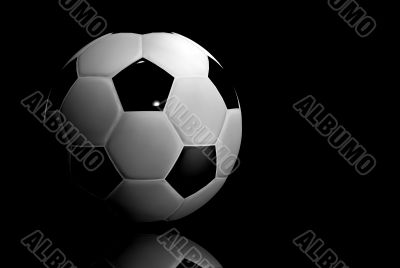 soccer ball - 3d render