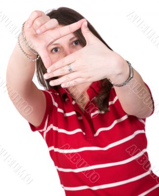 hands frame