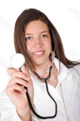 friendly female doctor