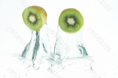flying kiwi fruit