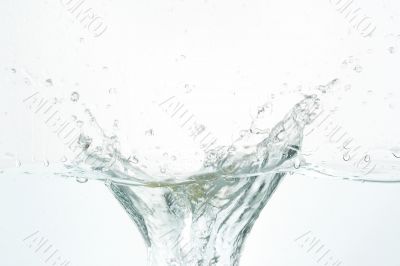 splashing wave