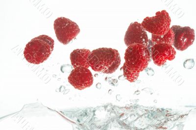 flying raspberries