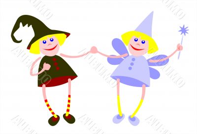 Witch and fairy