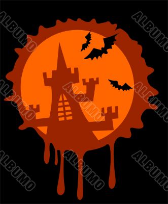 Old castle halloween