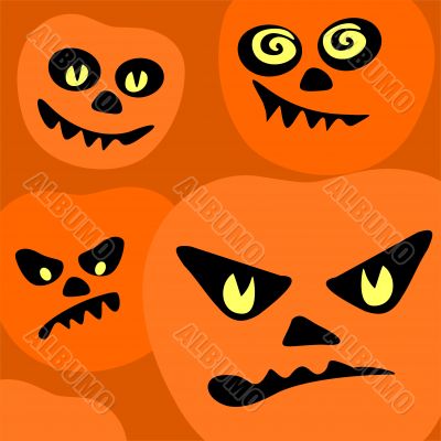 Pumpkins background