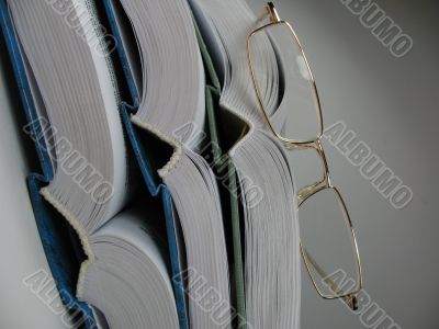 glasses & book 2