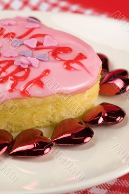 Valentine cake