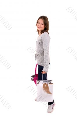 Shopping girl