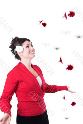 Flower rain