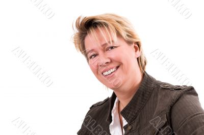 Blond woman