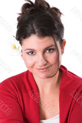 Beautiful browneyed girl