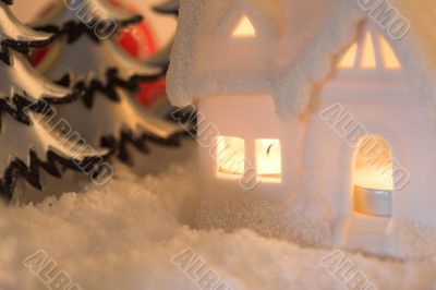 Christmas scene