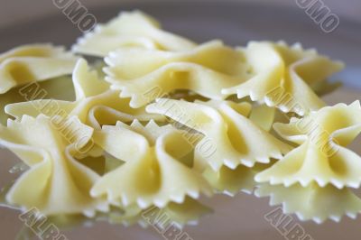 Closeup of pasta