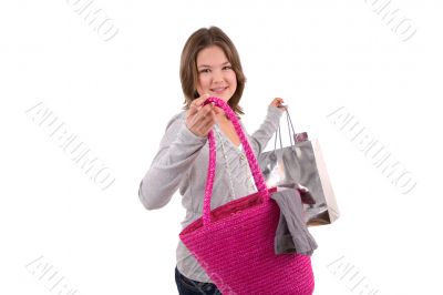 Shopping girl