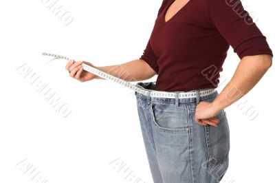 Having lost weight