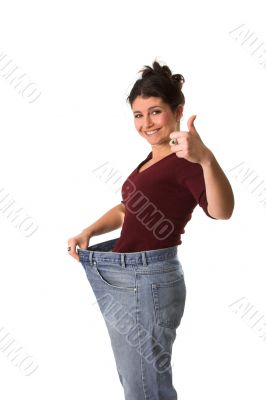 Having lost weight