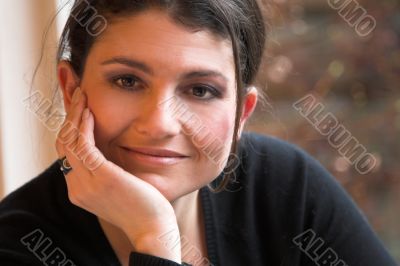 Beautiful casual portrait