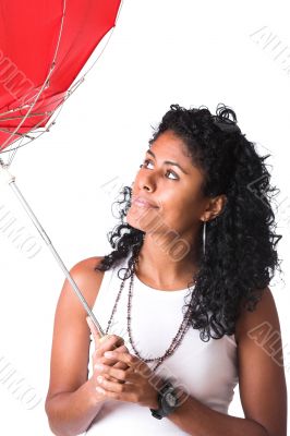 Broken umbrella