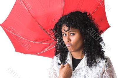Broken umbrella