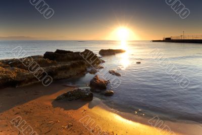 Mediterranean sunrise