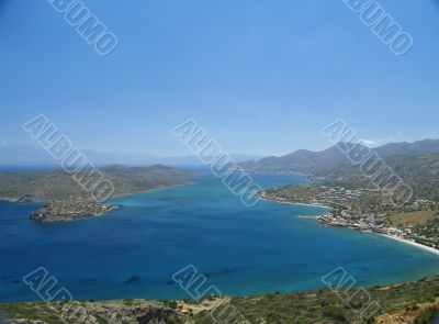 bay of elounda, crete, greece