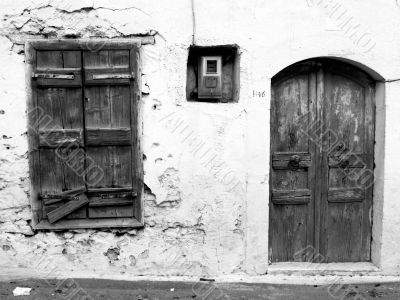 derelict house